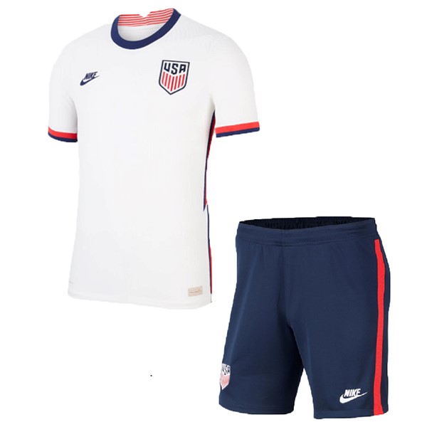 Replicas Camiseta Estados Unidos 1ª Niños 2020 Blanco